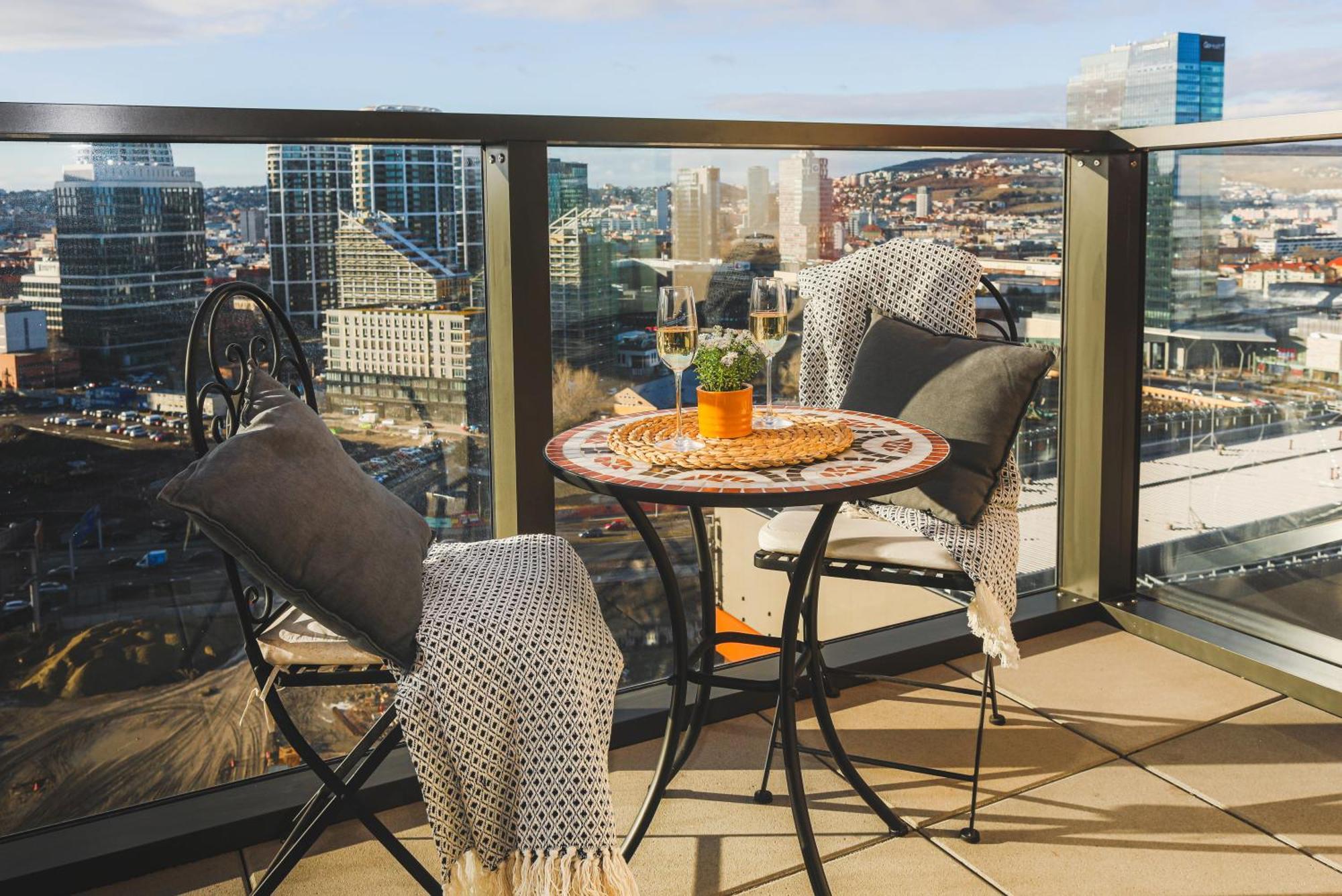 Sag 20Th Floor Klingerka Residence Castle View Free Parking Free Wifi บราติสลาวา ภายนอก รูปภาพ