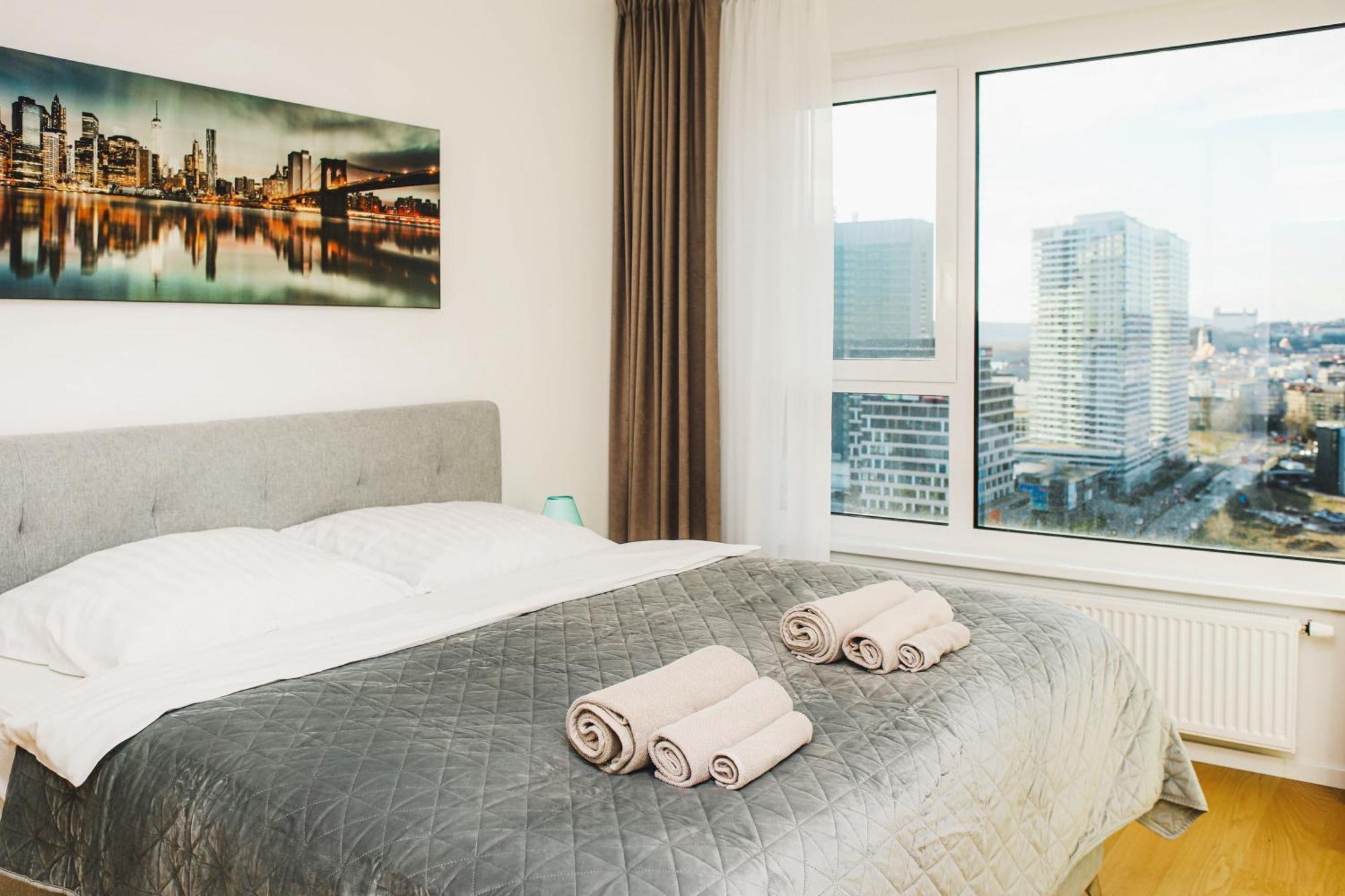 Sag 20Th Floor Klingerka Residence Castle View Free Parking Free Wifi บราติสลาวา ภายนอก รูปภาพ